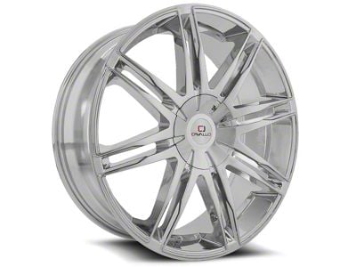 Cavallo CLV-18 Chrome Wheel; 20x8.5; 35mm Offset (15-23 Jeep Renegade BU)