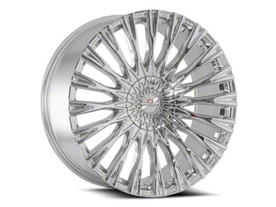 Cavallo CLV-40 Chrome Wheel; 20x8.5; 35mm Offset (15-23 Jeep Renegade BU)