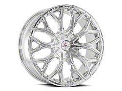 Cavallo CLV-37 Nano Chrome Wheel; 18x8; 35mm Offset (87-95 Jeep Wrangler YJ)