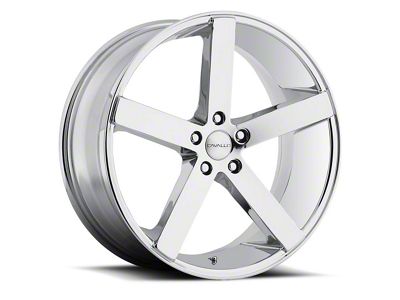 Cavallo CLV-5 Nano Chrome Wheel; 18x8; 35mm Offset (97-06 Jeep Wrangler TJ)