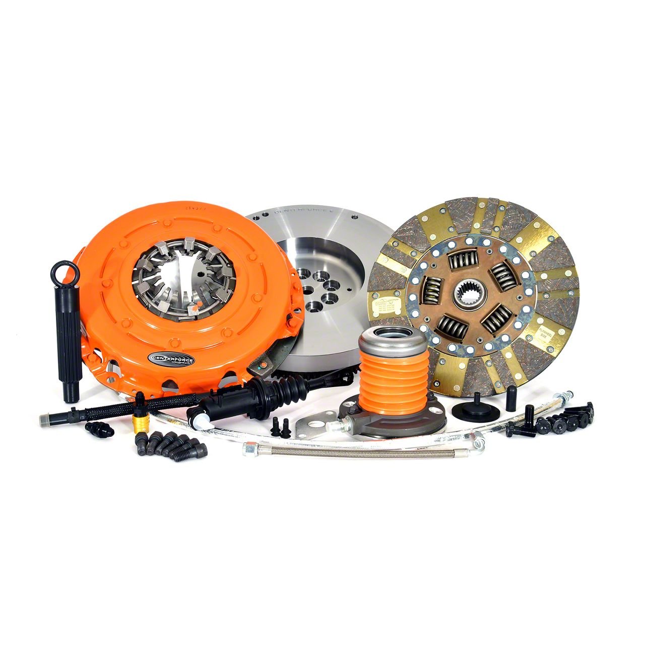 Centerforce Jeep Wrangler Dual Friction Clutch and Flywheel; 21-Spline ...