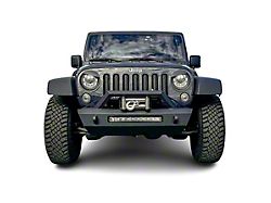 Chassis Unlimited Octane Series Winch Front Bumper with Guard; Black Textured (07-18 Jeep Wrangler JK)