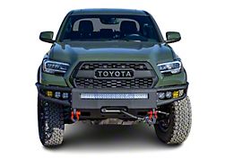 Chassis Unlimited Diablo Series Winch Front Bumper; Black Textured (16-23 Tacoma)