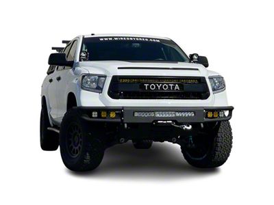 Chassis Unlimited Diablo Series Winch Front Bumper; Black Textured (14-21 Tundra)