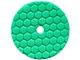 Chemical Guys Green Hex-Logic Quantum Heavy Polishing Pad; 6.50-Inch