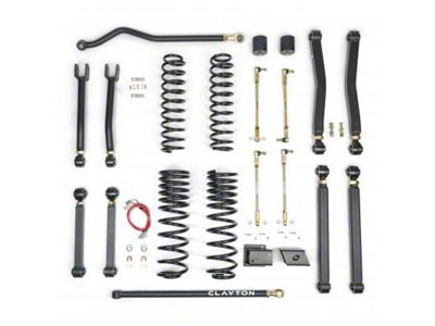 Clayton Off Road 3.50-Inch Overland Plus Suspension Lift Kit (20-24 3.6L Jeep Gladiator JT)