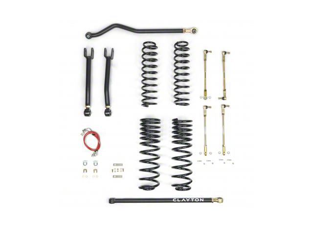 Clayton Off Road 3.50-Inch Ride Right+ Suspension Lift Kit (20-24 3.0L EcoDiesel Jeep Gladiator JT)