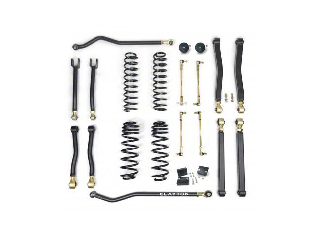 Clayton Off Road 1.50-Inch Premium Suspension Lift Kit (18-24 3.0L EcoDiesel Jeep Wrangler JL)