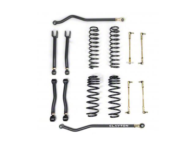 Clayton Off Road 1.50-Inch Ride Right+ Suspension Lift Kit (18-24 2.0L or 3.6L Jeep Wrangler JL 2-Door)