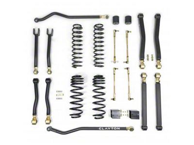 Clayton Off Road 3.50-Inch Premium Suspension Lift Kit (18-24 3.0L EcoDiesel Jeep Wrangler JL)