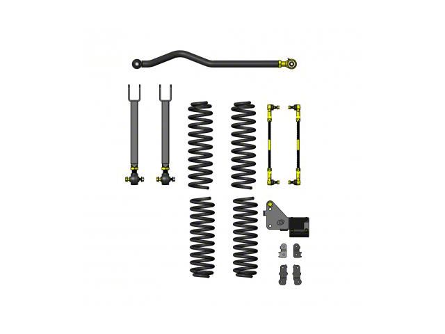 Clayton Off Road 4.50-Inch Ride Right+ Suspension Lift Kit (07-18 Jeep Wrangler JK 4-Door)