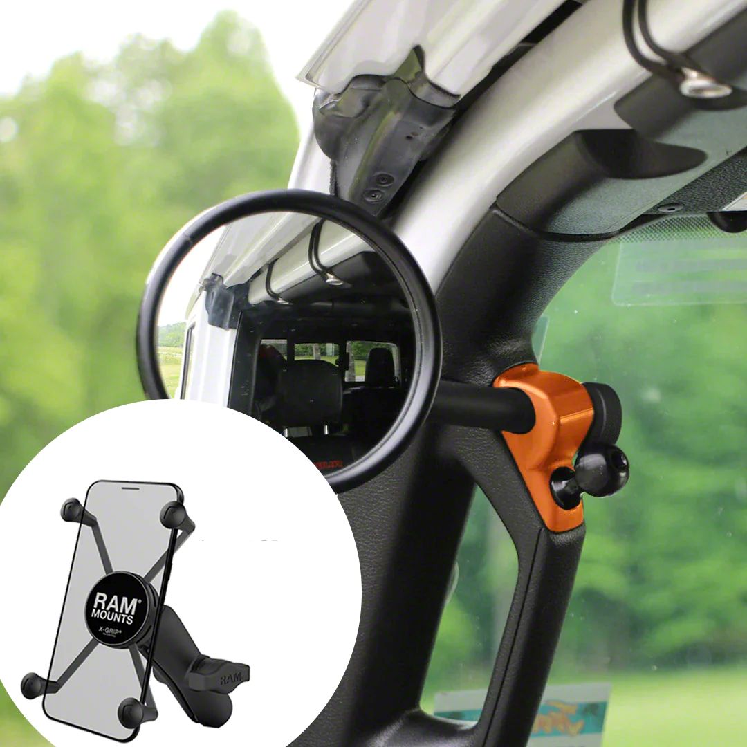 CMM Offroad Jeep Gladiator Universal Accessory Mount with 1-Inch Ball ...