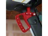 CMM Offroad Front Loop Grab Handles; Red (87-06 Jeep Wrangler YJ & TJ)