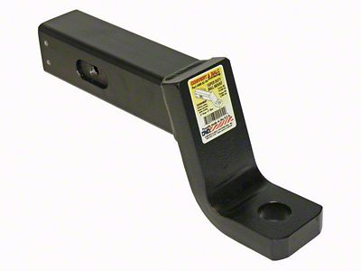 2.50-Inch Receiver Hitch Super Duty Ball Mount; 6-Inch Drop (Universal; Some Adaptation May Be Required)