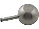 Interchangeable Hitch Ball; 2-5/16-Inch; Nickel-Plated Steel