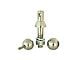 Interchangeable Hitch Ball Set; 1-7/8 to 2-Inch; Nickel-Plated Steel