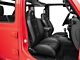 Corbeau Baja RS Suspension Seats; Black Vinyl; Pair (Universal; Some Adaptation May Be Required)