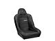 Corbeau Baja JP Wide Suspension Seat; Black Vinyl (Universal; Some Adaptation May Be Required)