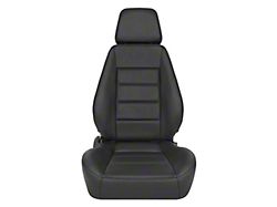 Corbeau Sport Reclining Seats; Black Cloth; Pair (Universal; Some Adaptation May Be Required)