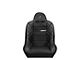 Corbeau Baja JP Suspension Seat; Black Vinyl/Cloth (Universal; Some Adaptation May Be Required)