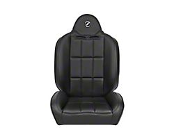 Corbeau Baja RS Suspension Seats with Seat Heater and Inflatable Lumbar; Black Vinyl; Pair (Universal; Some Adaptation May Be Required)