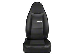 Corbeau Moab Reclining Seats with Inflatable Lumbar; Black Vinyl; Pair (Universal; Some Adaptation May Be Required)