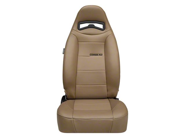 Corbeau Moab Reclining Seats with Inflatable Lumbar; Spice Vinyl; Pair (Universal; Some Adaptation May Be Required)