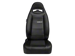 Corbeau Moab Reclining Seats with Seat Heater; Black Vinyl; Pair (Universal; Some Adaptation May Be Required)