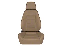 Corbeau Sport Reclining Seats with Inflatable Lumbar; Spice Vinyl; Pair (Universal; Some Adaptation May Be Required)