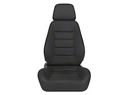 Corbeau Sport Reclining Seats with Seat Heater; Black Cloth; Pair (Universal; Some Adaptation May Be Required)