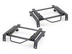 Corbeau Double Locking Seat Brackets; Driver and Passenger Side (91-95 Jeep Wrangler YJ)