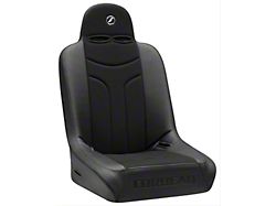 Corbeau Baja JP Wide Suspension Seats with Double Locking Seat Brackets; Black Vinyl/Cloth (16-23 Tacoma)