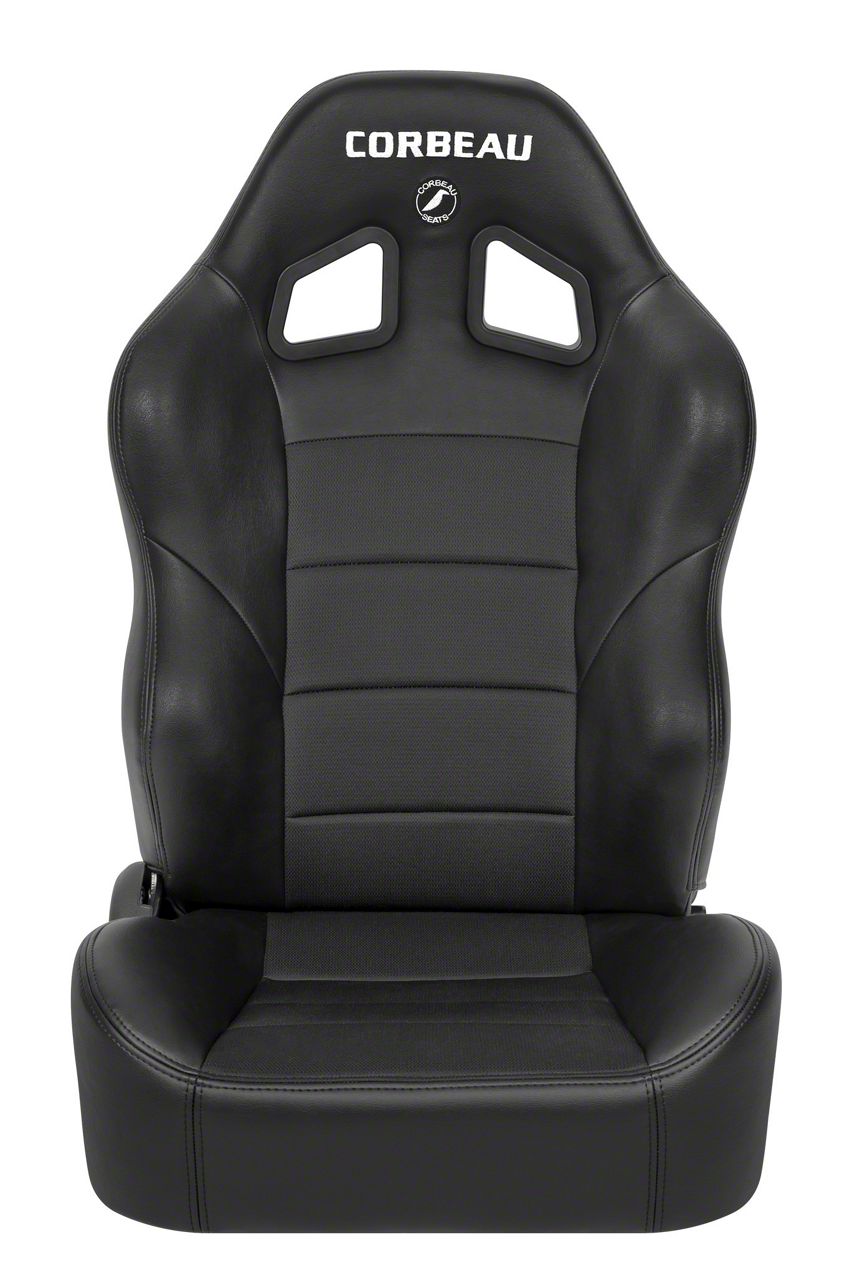 Corbeau Tacoma Baja XRS Suspension Seats with Inflatable Lumbar; Black ...