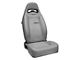 Corbeau Moab Reclining Seats with Double Locking Seat Brackets; Gray Vinyl (16-23 Tacoma)