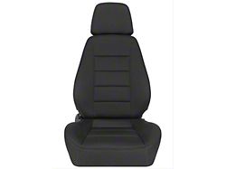 Corbeau Sport Reclining Seats with Double Locking Seat Brackets; Black Neoprene (05-15 Tacoma)