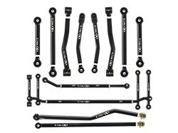 Core 4x4 Cruise Series Adjustable Upper and Lower Control Arm, Track Bar, 2.5-Ton Steering and End Link Kit (20-24 Jeep Gladiator JT)