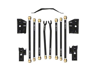 Core 4x4 Crawl Series Adjustable Front and Rear Long Arm Upgrade Kit (93-98 Jeep Grand Cherokee ZJ)