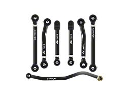 Core 4x4 Cruise Series Adjustable Front and Rear Upper and Lower Control Arm and Track Bar Kit (99-04 Jeep Grand Cherokee WJ)