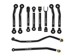 Core 4x4 Cruise Series Adjustable Upper and Lower Control Arm and Track Bar Kit (97-06 Jeep Wrangler TJ)