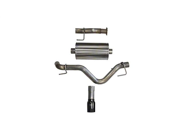 Corsa Performance Sport Single Exhaust System with Black Tip; Side Exit (16-23 3.5L Tacoma)