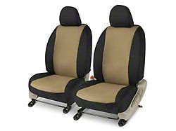 Covercraft Precision Fit Seat Covers Endura Custom Front Row Seat Covers; Tan/Black (10-24 4Runner)