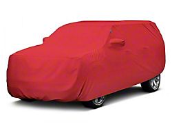 Covercraft Custom Car Covers Form-Fit Car Cover; Bright Red (19-24 4Runner TRD Pro w/ Roof Rack)