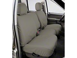 Covercraft Seat Saver Polycotton Custom Second Row Seat Cover; Misty Gray (2010 4Runner w/o Third Row Seats)