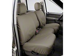 Covercraft Seat Saver Polycotton Custom Second Row Seat Cover; Wet Sand (10-24 4Runner w/o Third Row Seats)