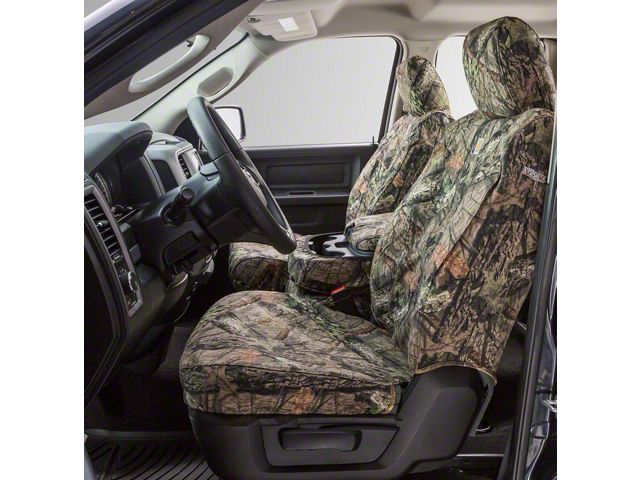 Covercraft SeatSaver Custom Front Seat Covers; Carhartt Mossy Oak Break-Up Country (10-24 4Runner)