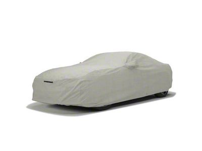 Covercraft Custom Car Covers 3-Layer Moderate Climate Car Cover; Gray (21-24 Bronco 4-Door w/ Hard Top & Roof Rack, Excluding Raptor)