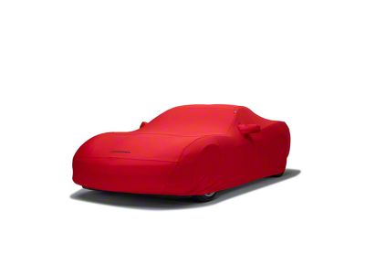 Covercraft Custom Car Covers Form-Fit Car Cover; Bright Red (21-24 Bronco 4-Door w/ Hard Top & Roof Rack, Excluding Raptor)