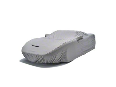 Covercraft Custom Car Covers Polycotton Car Cover; Gray (21-24 Bronco 4-Door w/ Hard Top & Roof Rack, Excluding Raptor)