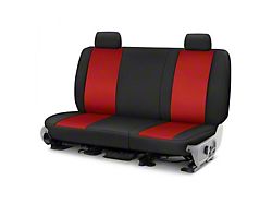 Covercraft Precision Fit Seat Covers Endura Custom Second Row Seat Cover; Red/Black (2021 Bronco Sport Base)