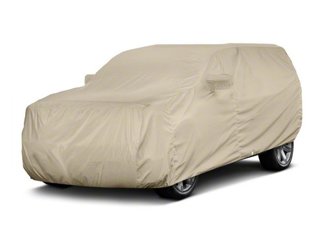 Covercraft Custom Car Covers Flannel Car Cover; Tan (21-24 Bronco Sport)